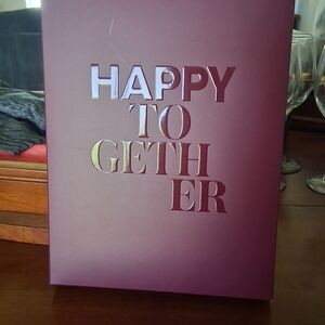 Bloomingdale's Burgany Gift Box